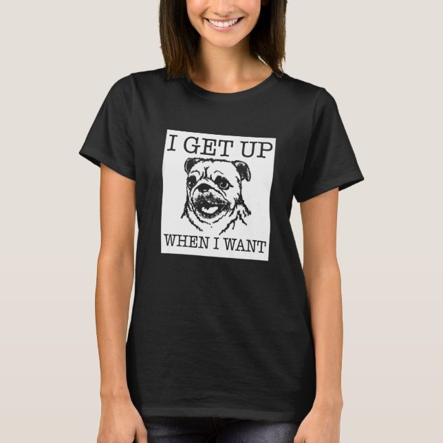 Camiseta Cachorro Pug 1 (Frente)