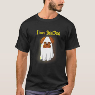 Camiseta Cachorro Pug de Halloween Adorável Vestido de Fant