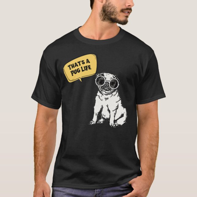 Camiseta Cachorro Pug Labrador Filhote (Frente)