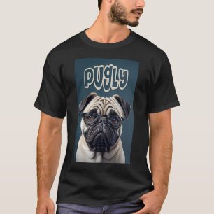 Camiseta Cachorro Pug, o Pug Gordo da Família, o Feio