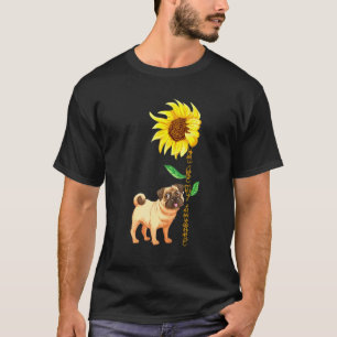 Camiseta Cachorro Pug Você É Meu Sol
