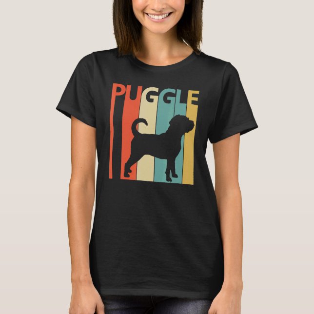 Camiseta Cachorro Puggle (Frente)