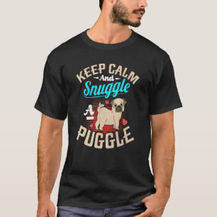 Camiseta Cachorro Puggle Pug Para Mulheres Pug Crianças Pug