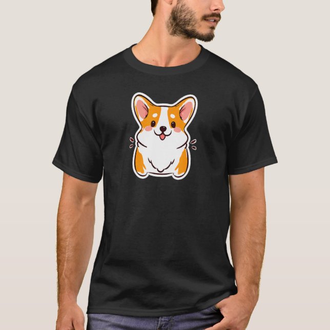 Camiseta Cachorro Puppy Retro (Frente)