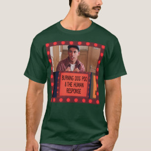 Camiseta Cachorro Queimado Poo Resposta Humana Billy Madiso
