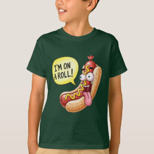 Camiseta Cachorro Quente Animado, por Natasha Us
