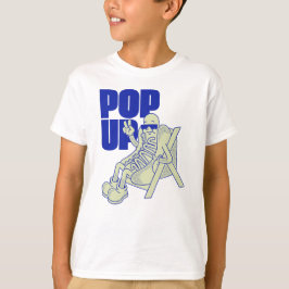 Camiseta Cachorro-Quente Cartoon Arte Retro Pop Up