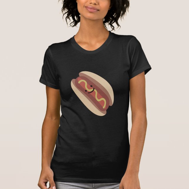 Camiseta Cachorro Quente de Kawaii Cugado (Frente)