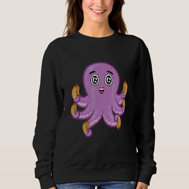Camiseta Cachorro Quente de Polvo Fofo (Frente)