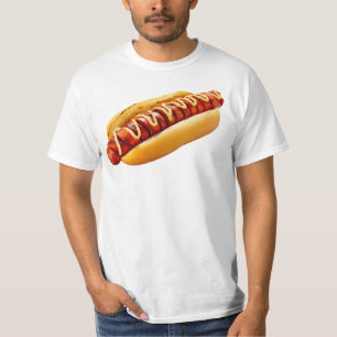 Camiseta Cachorro-quente do SlipperyJoe's com vibe de churr