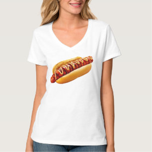 Camiseta Cachorro-quente do SlipperyJoe's com vibe de churr