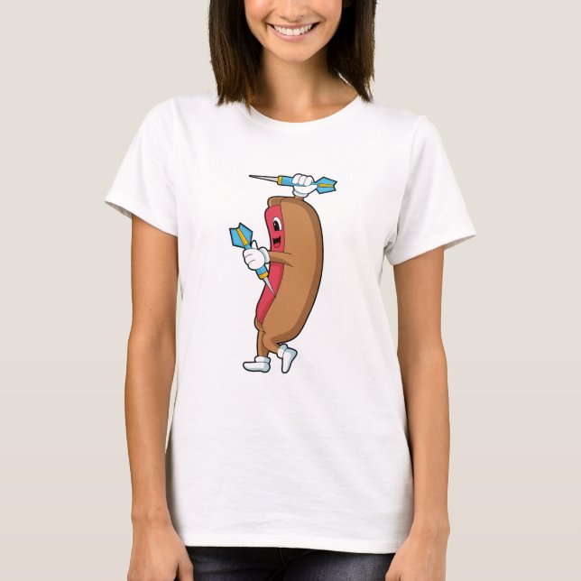 Camiseta Cachorro-quente em Dardos com Dardo.PNG (Frente)
