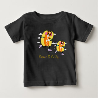 Camiseta Cachorro-Quente Engraçado de Patins – Patins de Ro