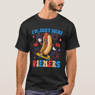 Camiseta Cachorro Quente, estou aqui para o quarto encantad