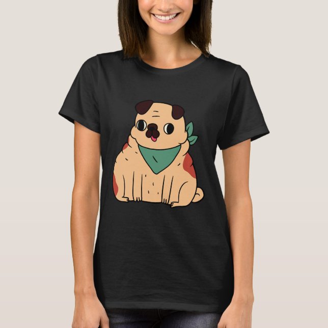 Camiseta Cachorro-quente Fofo Clássico  647 (Frente)