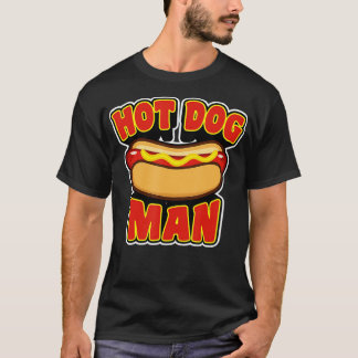 Camiseta Cachorro Quente Para Homens - Ou O Homem Na Sua Vi