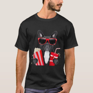 Camiseta Cachorro-quente Pug Cinema