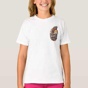 Camiseta Cachorro-Quente Tremendo de Frio Crianças