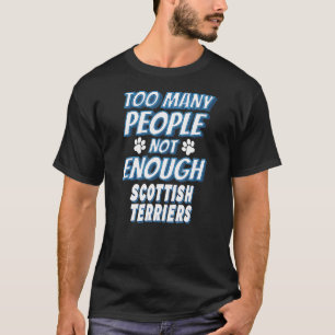Camiseta Cachorro-Raça escocês Proprietário de Cachorro Ant