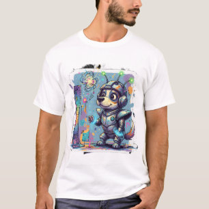 Camiseta Cachorro Ranger Cósmico