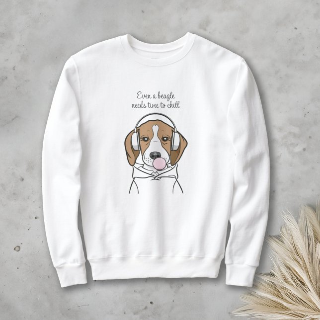 Camiseta Cachorro Refrigerado com Bubblegum Funny Beagle (Criador carregado)