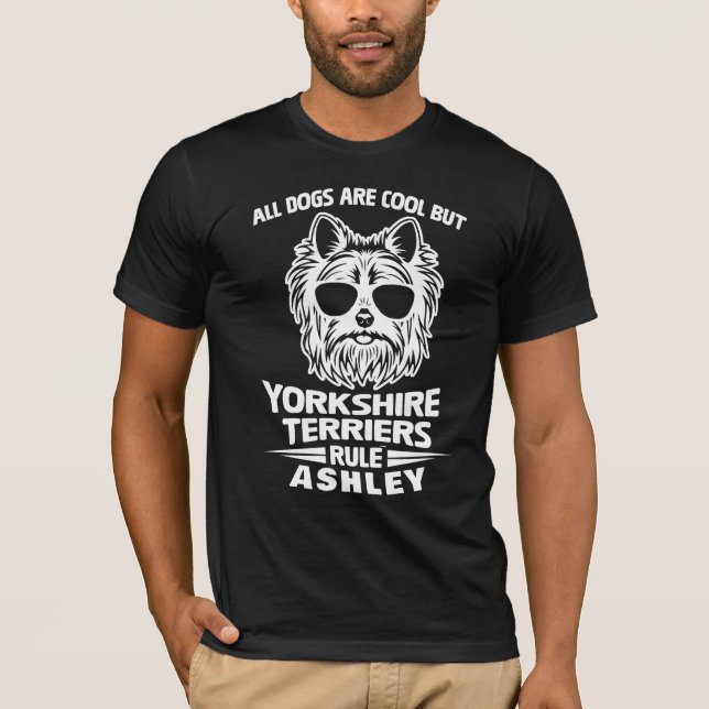 Camiseta Cachorro Regra Yorkshire Terrier Legal (Frente)