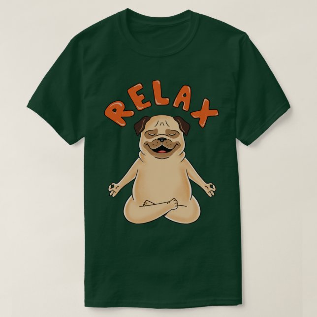 Camiseta Cachorro Relaxe (Frente do Design)
