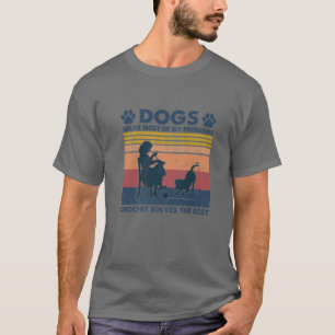 Camiseta Cachorro Resolve A Maioria Dos Meus Problemas Croc