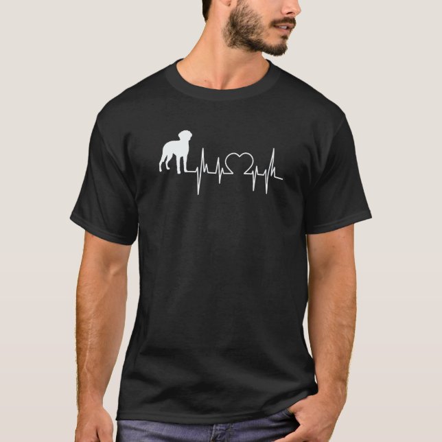 Camiseta Cachorro Retriever de Capa Encaracolada Batimento  (Frente)