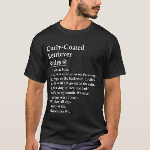 Camiseta Cachorro Retriever de Capa Enrugada Engraçado Domi