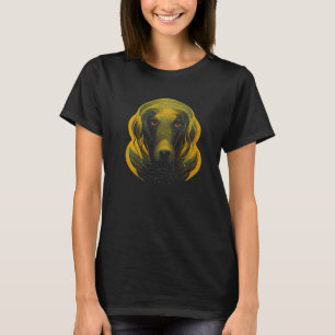 Camiseta Cachorro Retriever Dourado