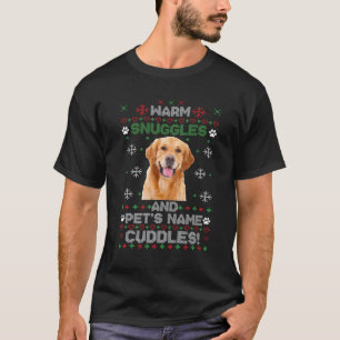Camiseta Cachorro Retriever Dourado Retro Engraçado