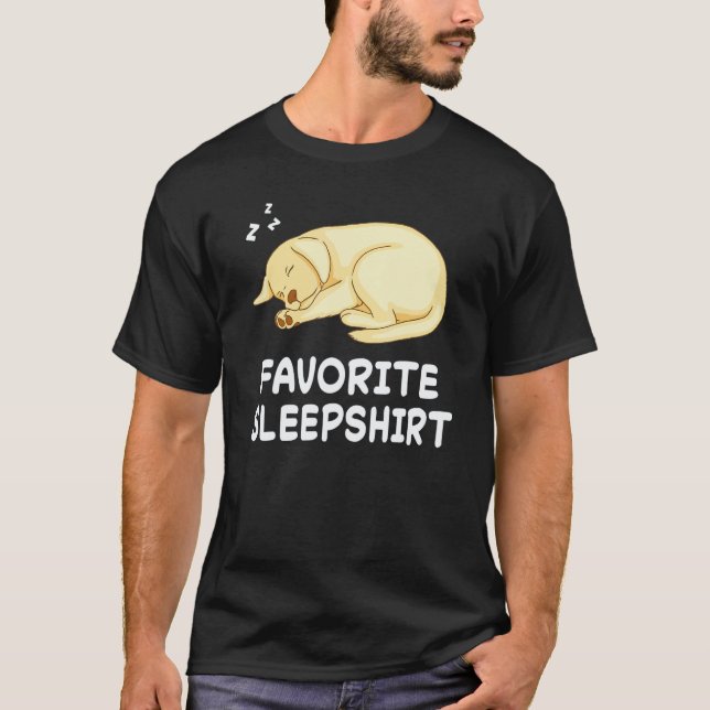Camiseta Cachorro Retriever Dourado Soneca Dormindo Sono Pi (Frente)