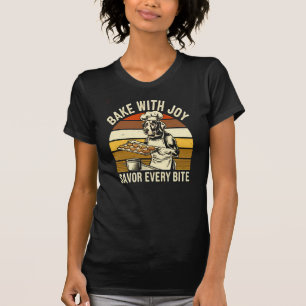 Camiseta Cachorro Retro Chef - Cookie Lover Engraçado Prese