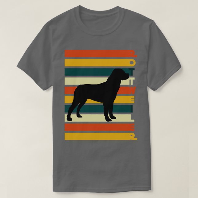 Camiseta Cachorro Retro Dif Cachorro Ruptweiler (Frente do Design)
