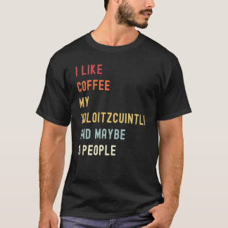 Camiseta Cachorro Retro Xoloitzcuintli E Café