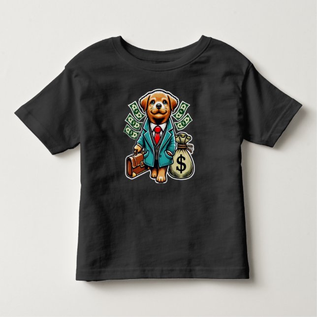 Camiseta cachorro rico (Frente)