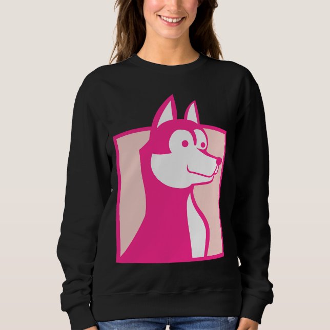 Camiseta Cachorro Rosa Rouco (Frente)