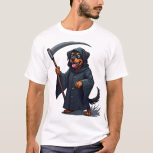 Camiseta Cachorro Rottweiler Ceifador