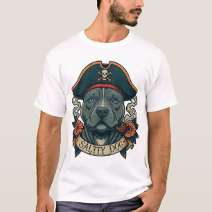 Camiseta Cachorro Salgado Pitbull