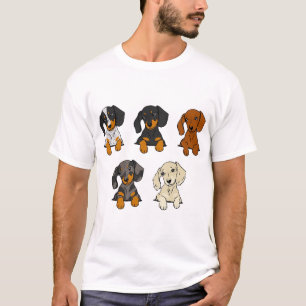 Camiseta Cachorro-salsicha