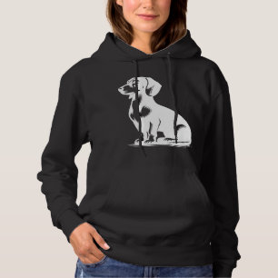 Camiseta Cachorro Salsicha Elegante Pequeno Cão de Caça