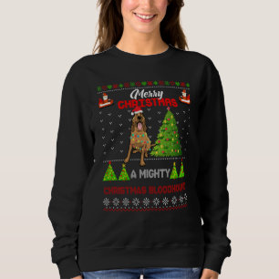 Camiseta Cachorro-Sanguíneo - Árvore de Natal Maciça Xmas 2