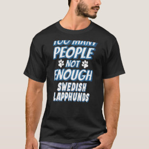 Camiseta Cachorro Sanitário, Proprietário de Lapphund, Suec
