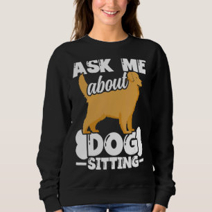 Camiseta Cachorro Sentado Caminhante Pet Sitter