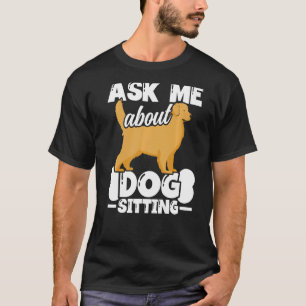 Camiseta Cachorro Sentado Caminhante Sitter Pet Sitters 4