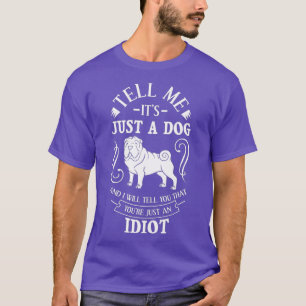 Camiseta Cachorro Shar Pei Cachorro Proprietário Lover _13