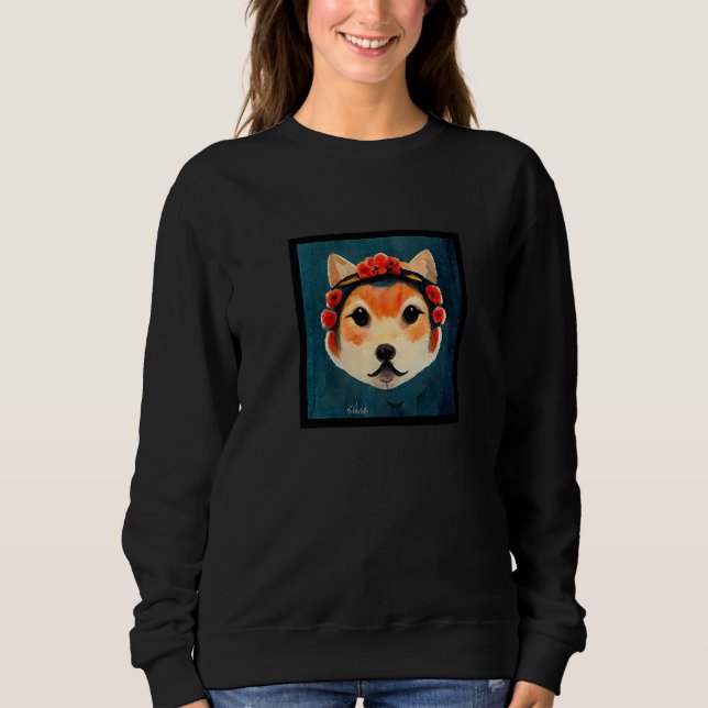 Camiseta Cachorro Shiba Inu Fofo (Frente)