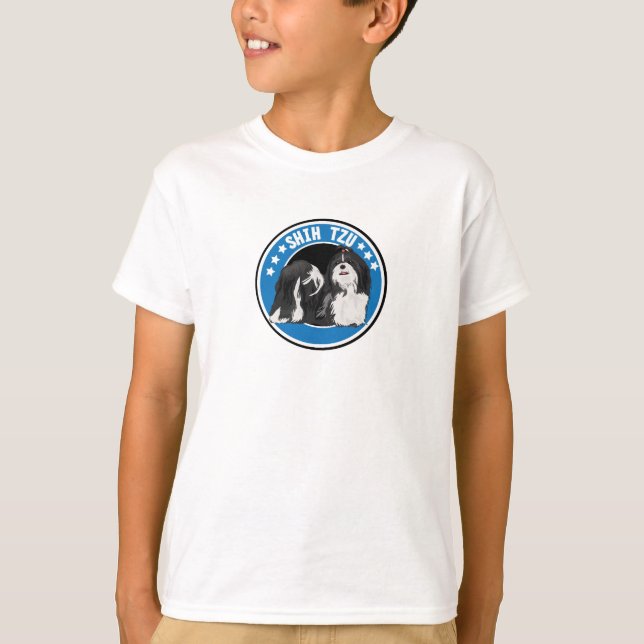 Camiseta Cachorro Shih Tzu (Frente)