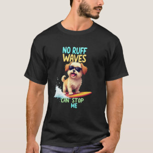 Camiseta Cachorro Shih Tzu Legal Surfando